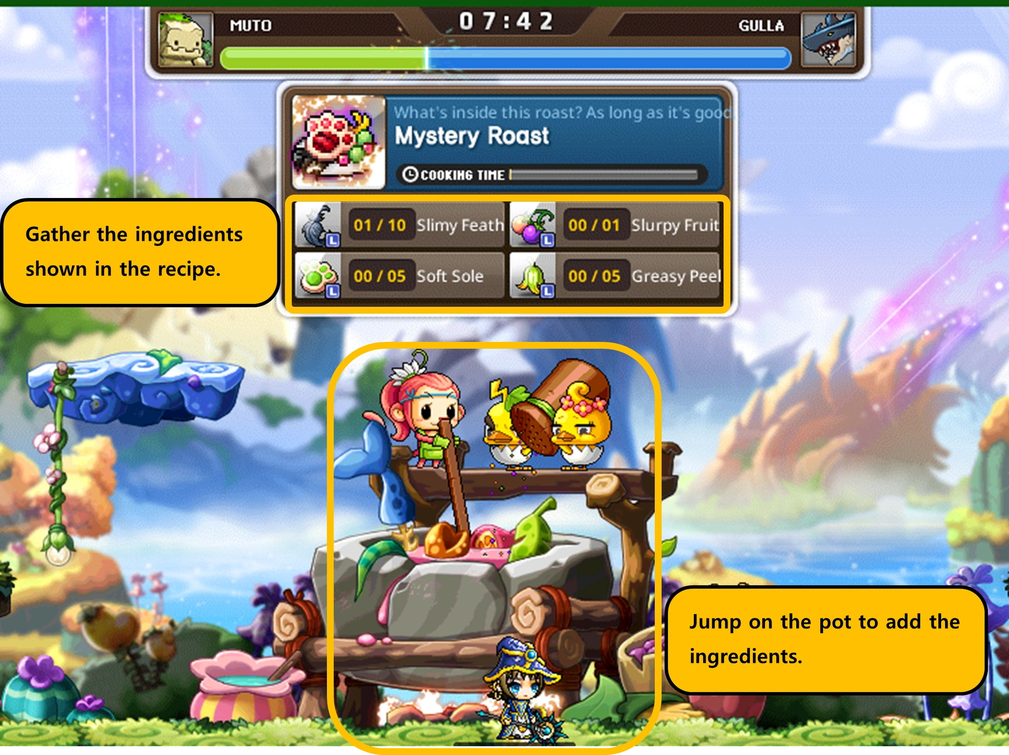 Hungry Muto recipe and ingredient delivery.