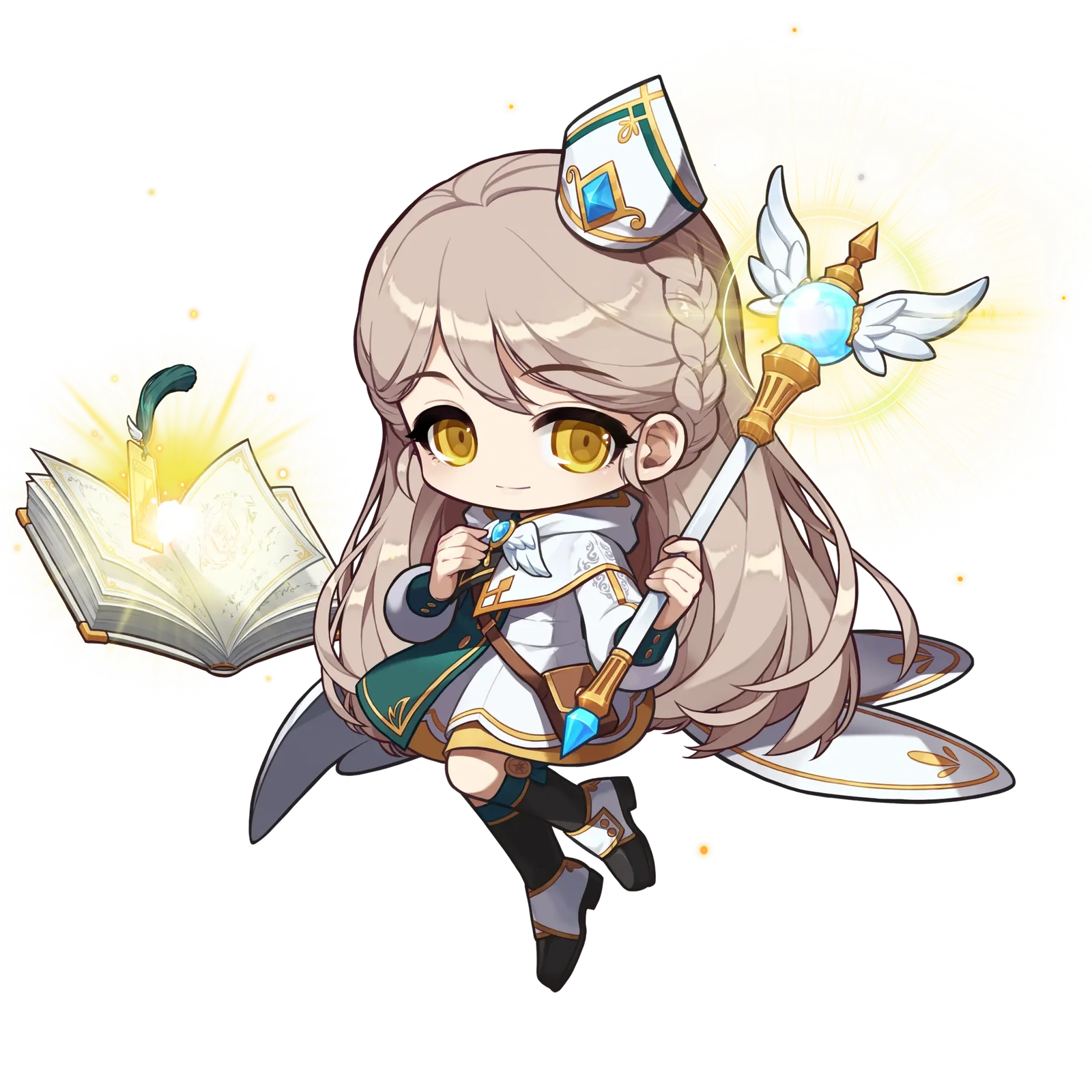 Bishop character illustration from the official class introduction.