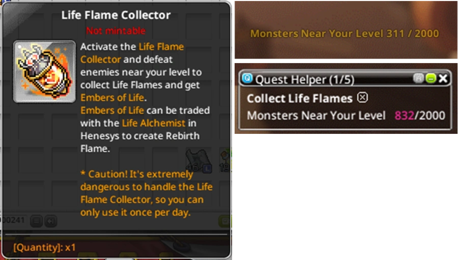 Life Flame Collector screenshot