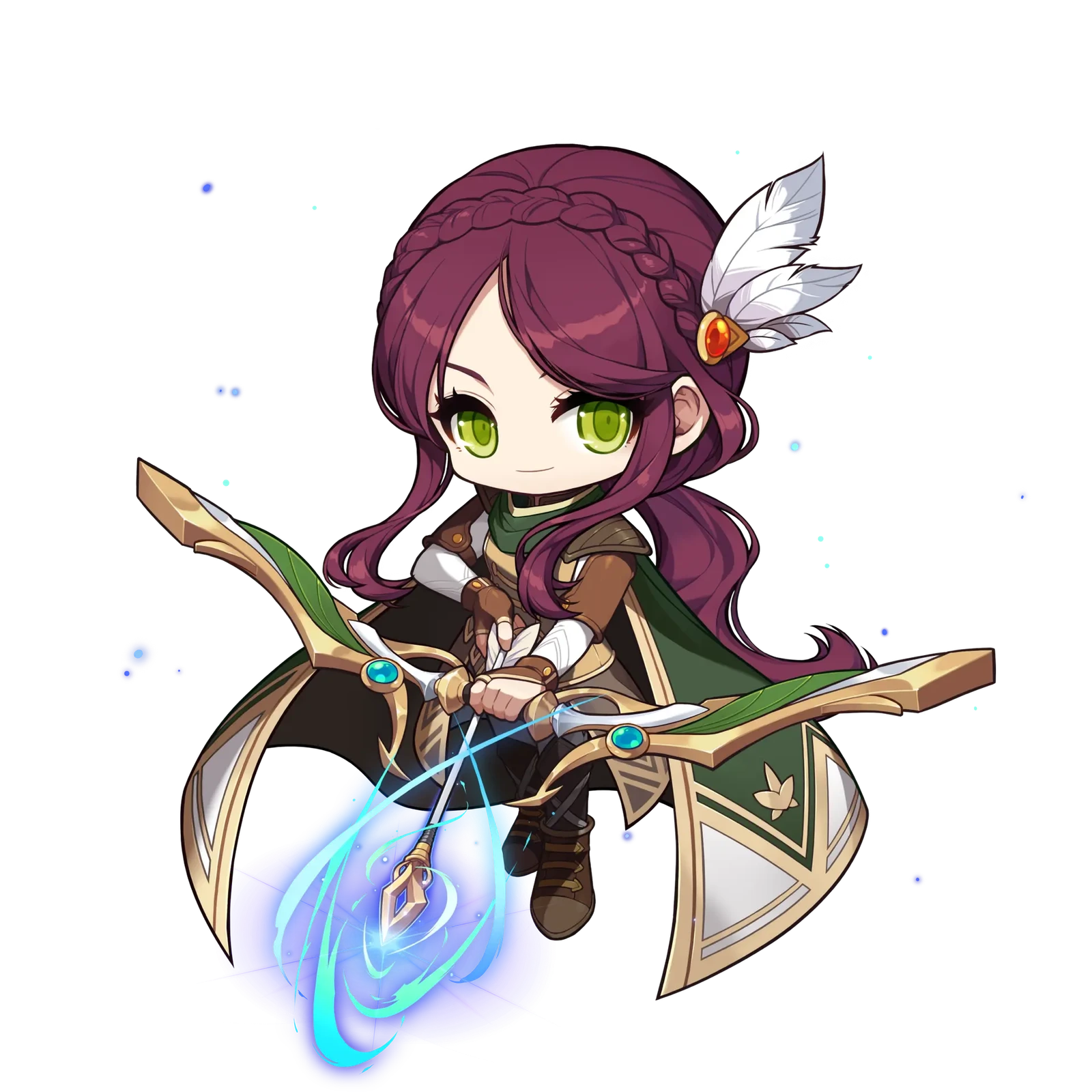Bow Master character illustration from the official class introduction.
