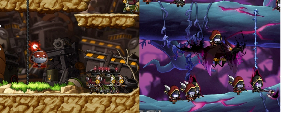 Examples of higher-level personalized hunting fields.