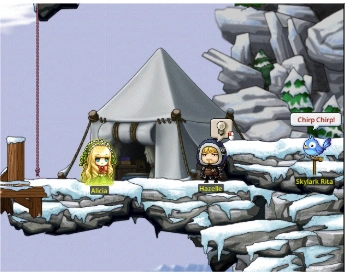 Skylark Rita in a story episode.