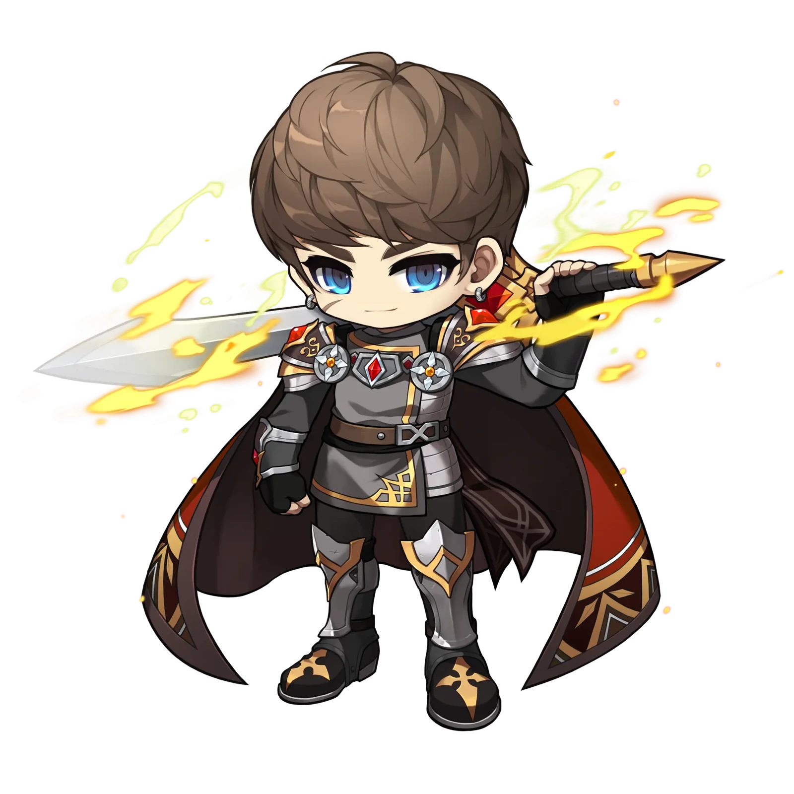 Hero character illustration from the official class introduction.